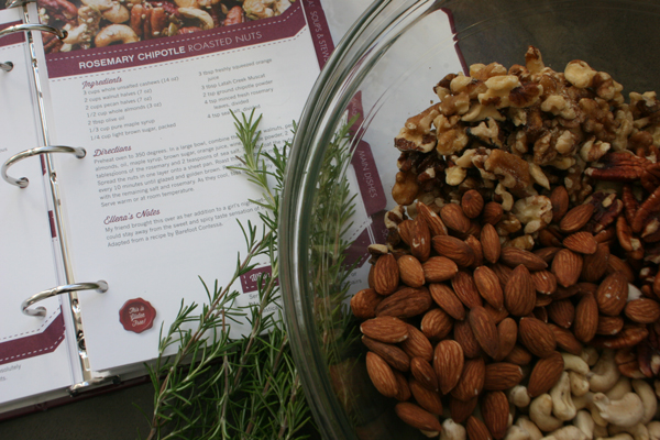 Rosemary Chipotle Roasted Nuts 
