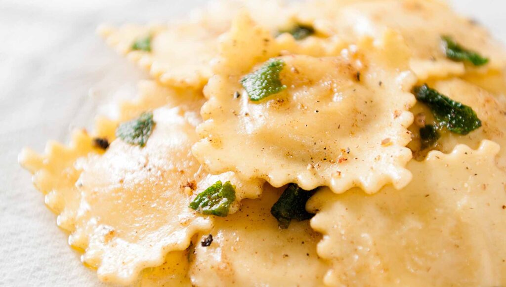 Brown Butter Sage Ravioli