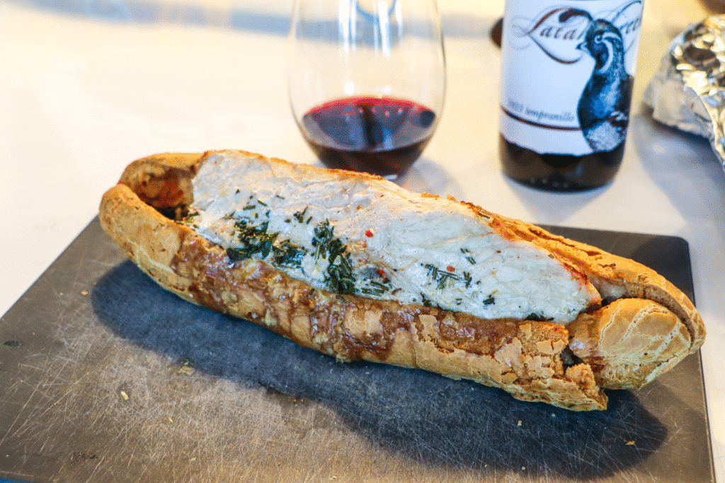 Baguette Baked Tenderloin