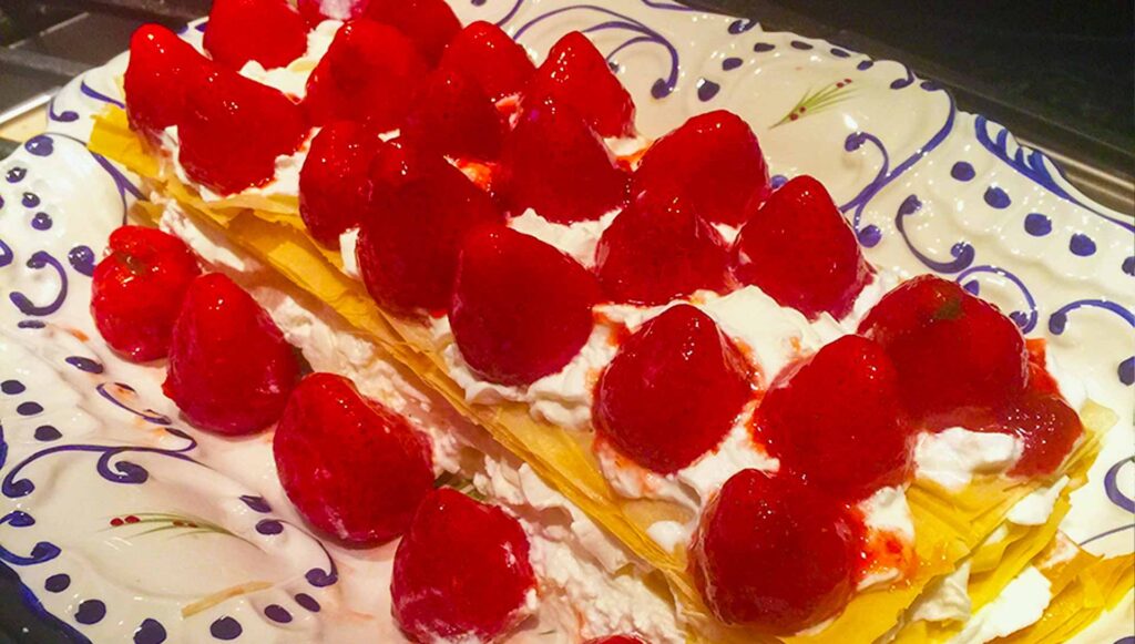 Layered Strawberry Delicacy