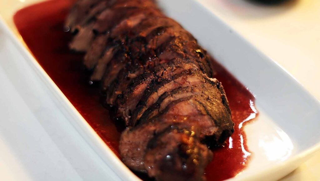 Roast Pork with Spiced Red Wine