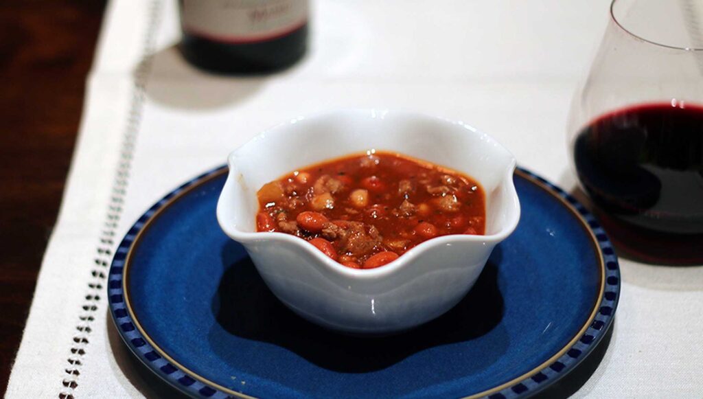 Turkey and Salsa Chili