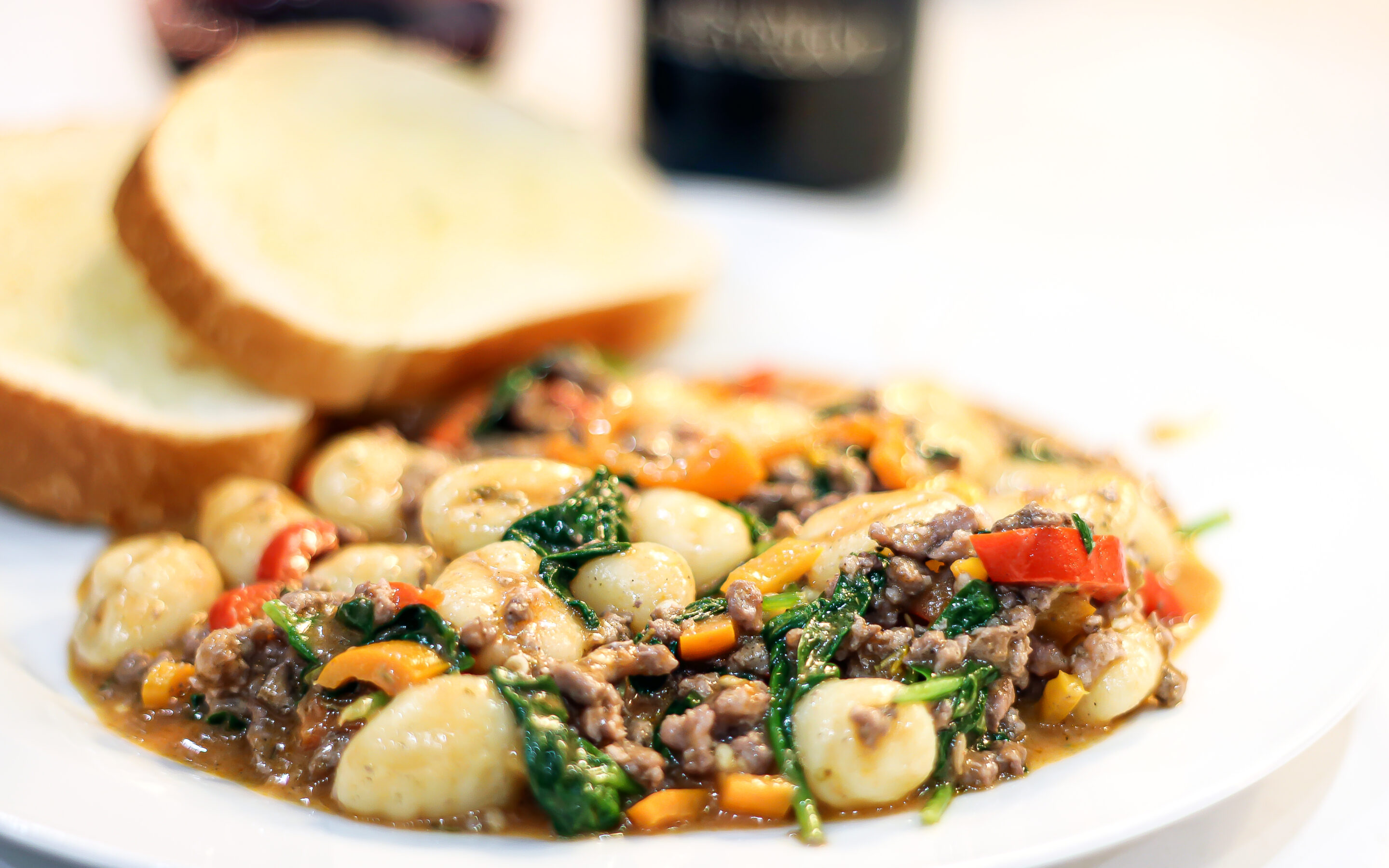 Italian Gnocchi with Pork