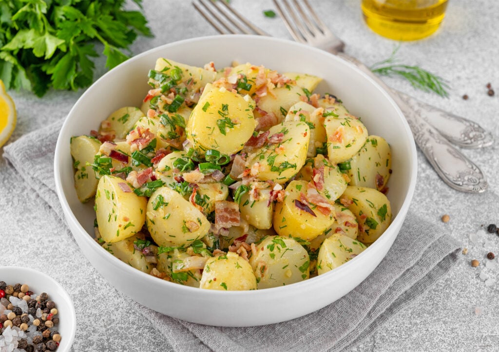 Warm German Potato Salad