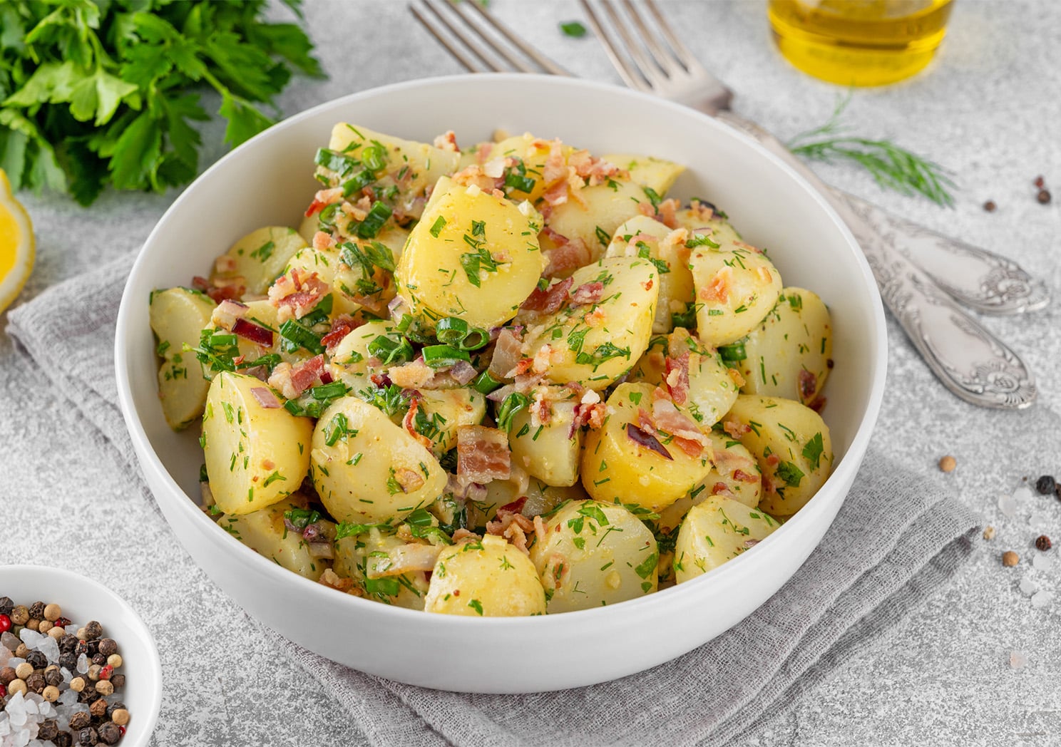 Warm German Potato Salad